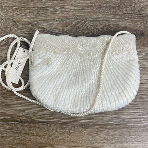 Vintage Beaded Ivory Shell Evening Bag – Macy’s Bridal Clutch